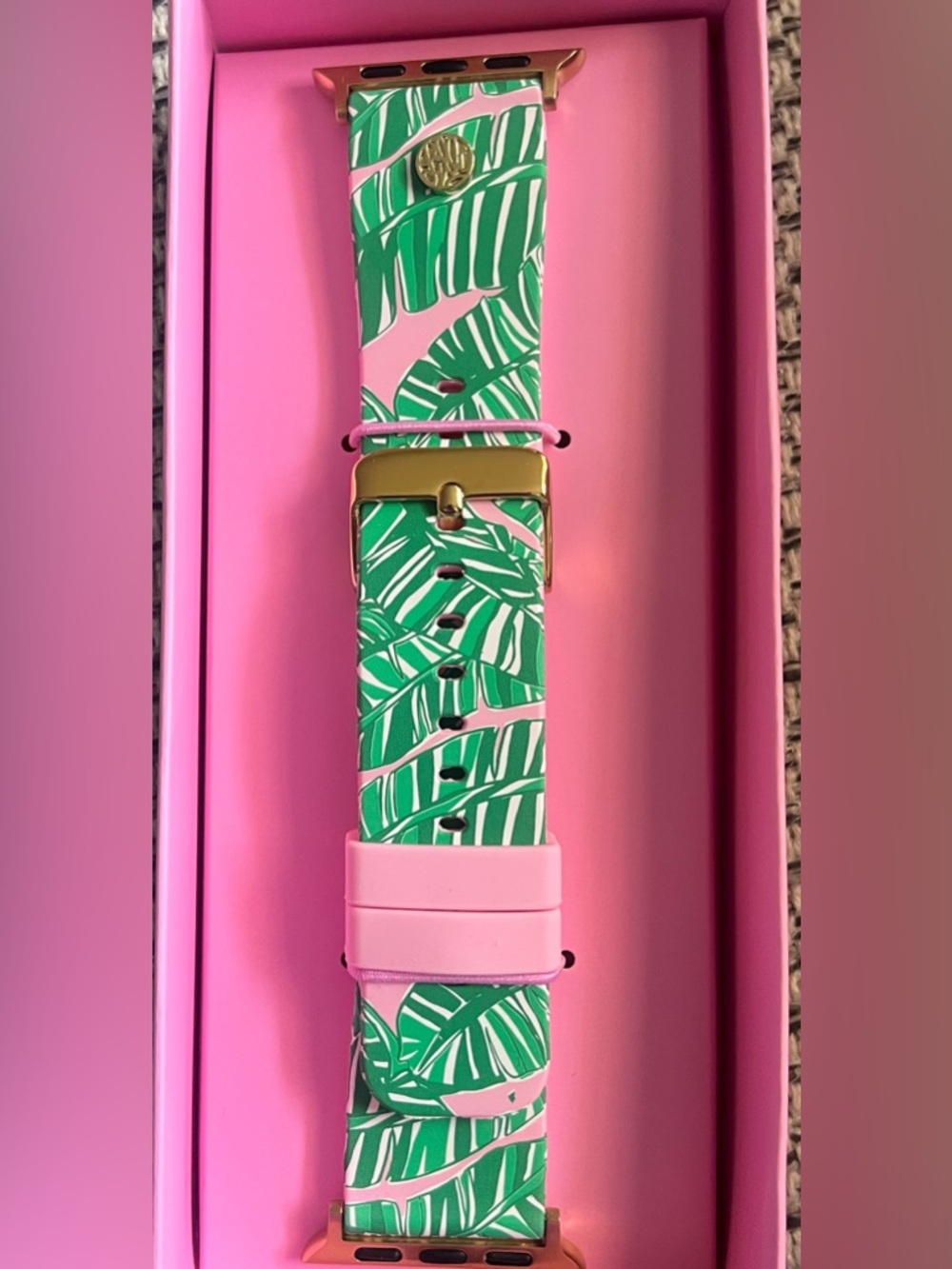 Lilly Pulitzer Let's Go Bananas Silicone Watch Band - Picture 4 of 5